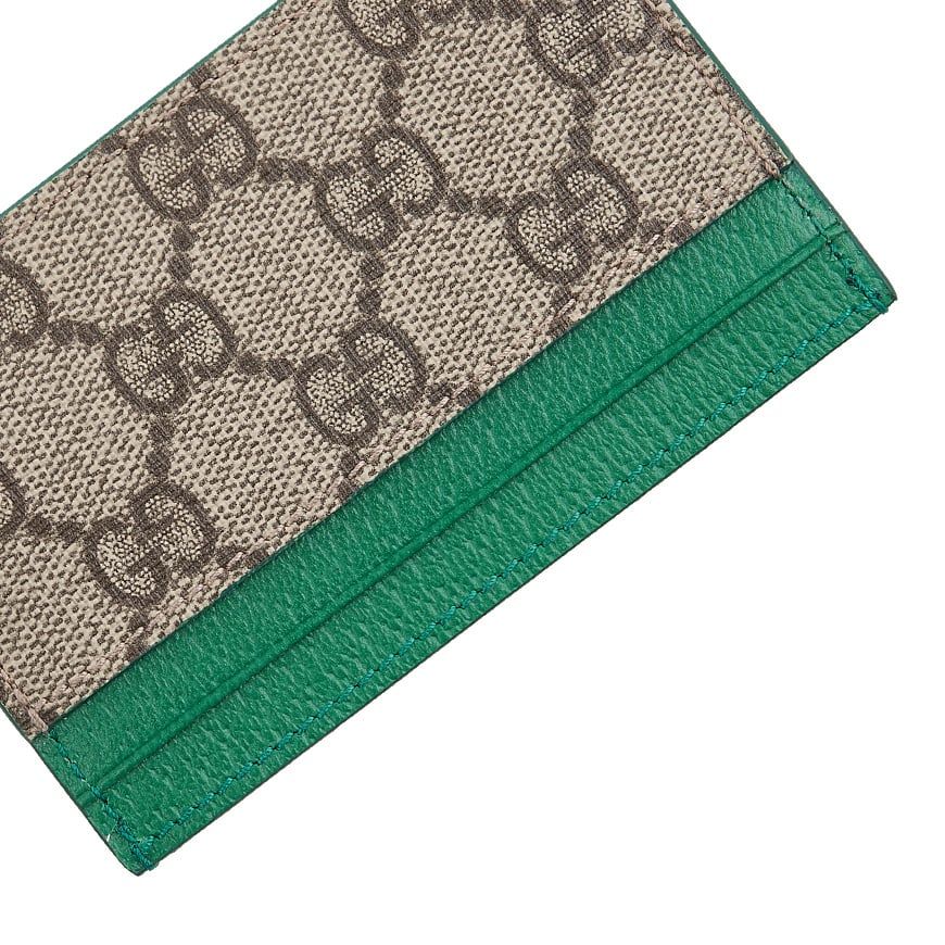  Ví Gucci Monogram Card Holder 'Beige Shamar' 