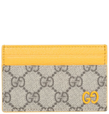  Ví Gucci Monogram Card Holder 'Beige Yellow' 