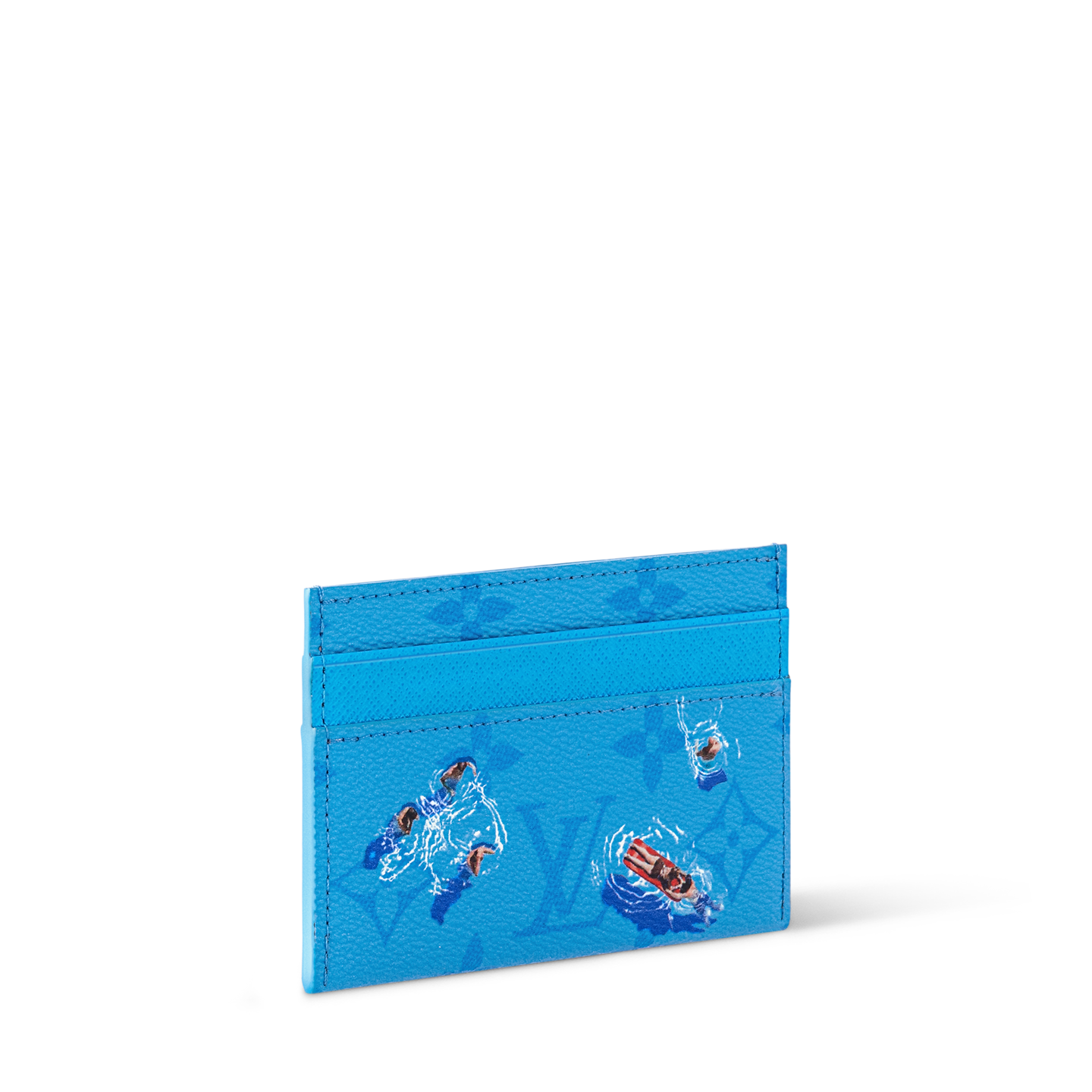  Ví Louis Vuitton Double Card Holder 'Blue Lagoon' 