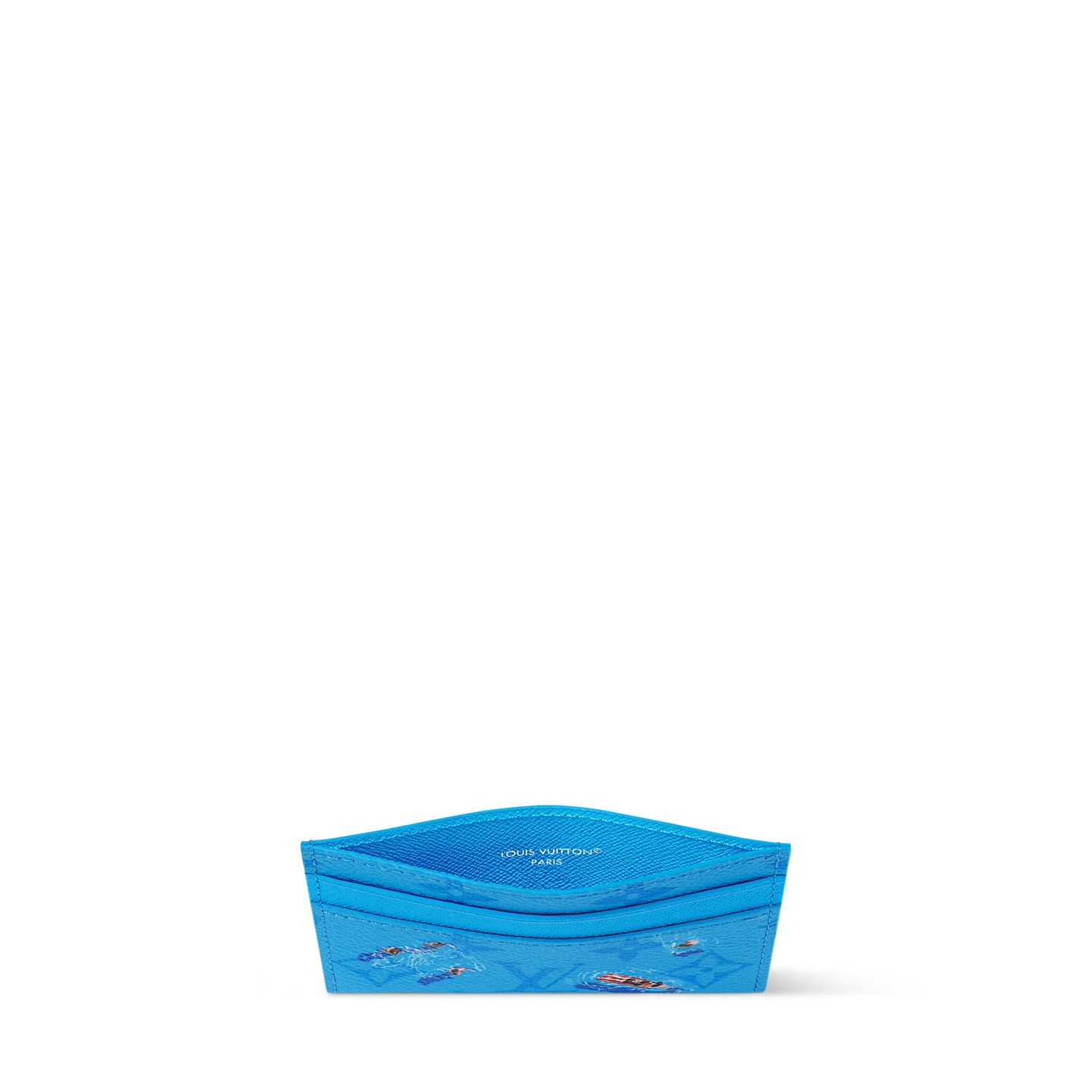  Ví Louis Vuitton Double Card Holder 'Blue Lagoon' 
