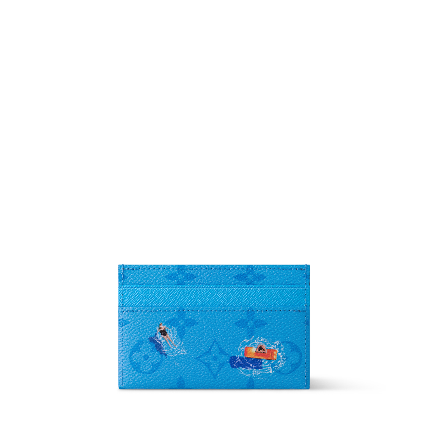  Ví Louis Vuitton Double Card Holder 'Blue Lagoon' 