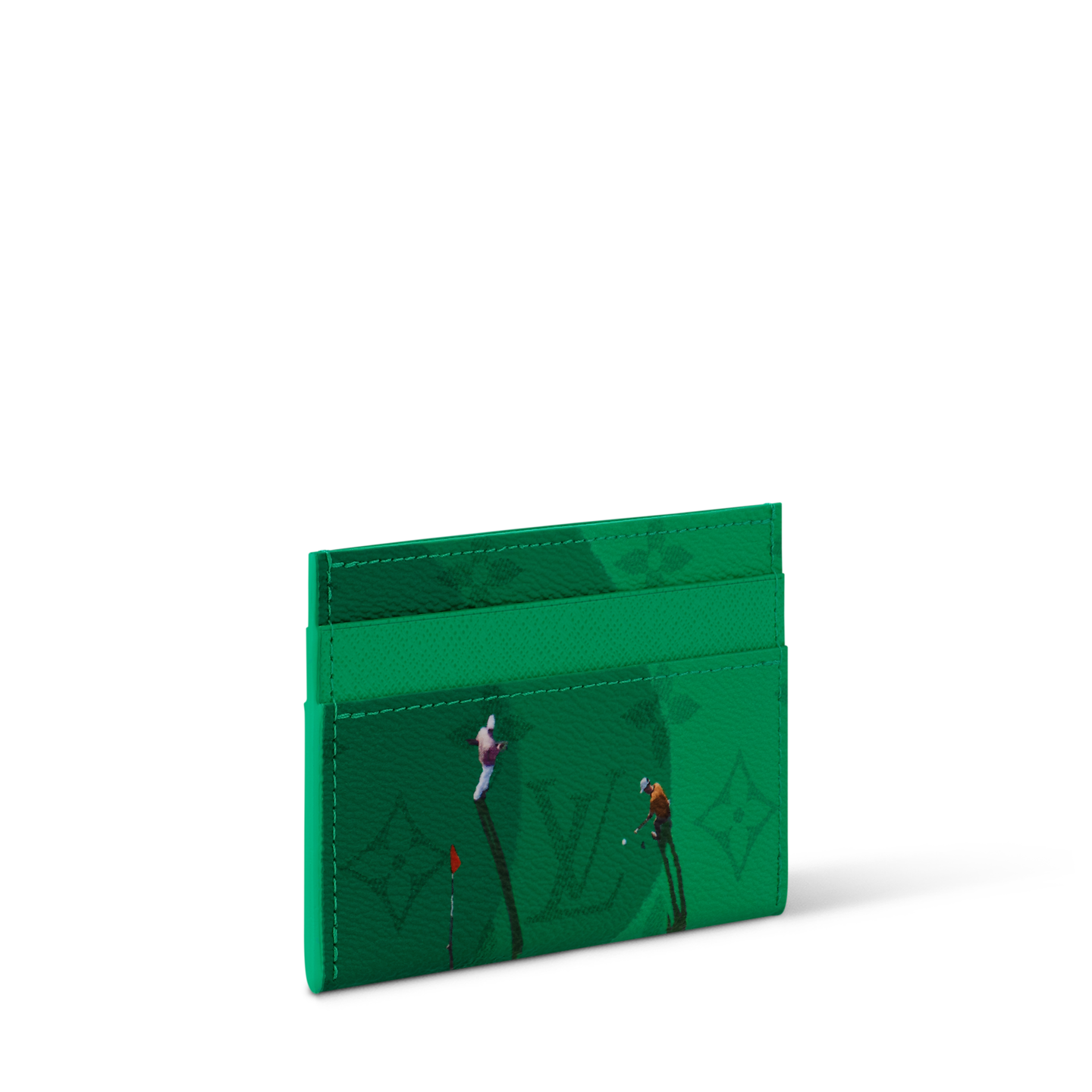  Ví Louis Vuitton Double Card Holder 'Green' 