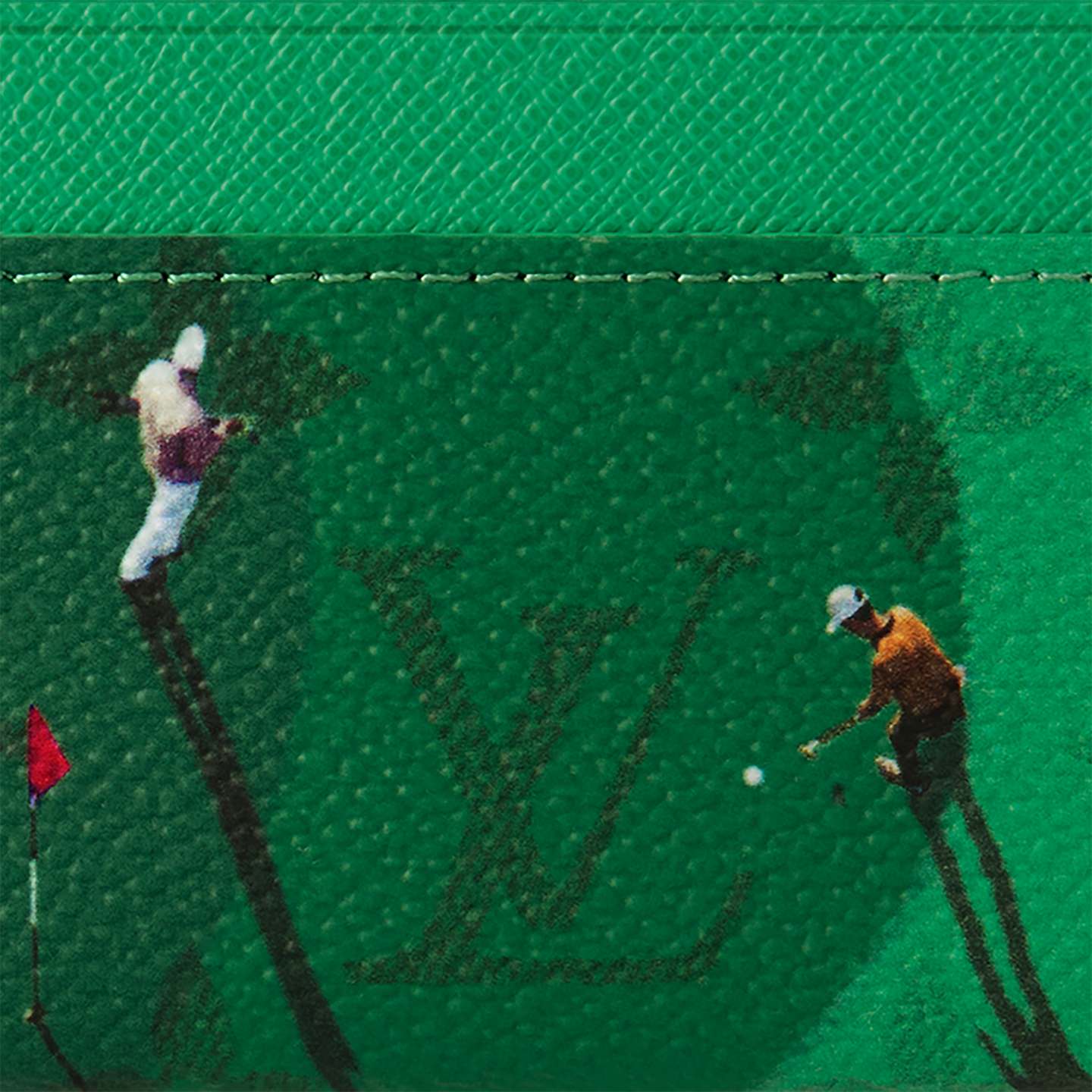  Ví Louis Vuitton Double Card Holder 'Green' 