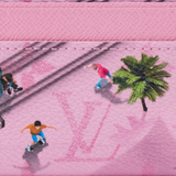  Ví Louis Vuitton Double Card Holder 'Pink' 