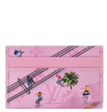  Ví Louis Vuitton Double Card Holder 'Pink' 