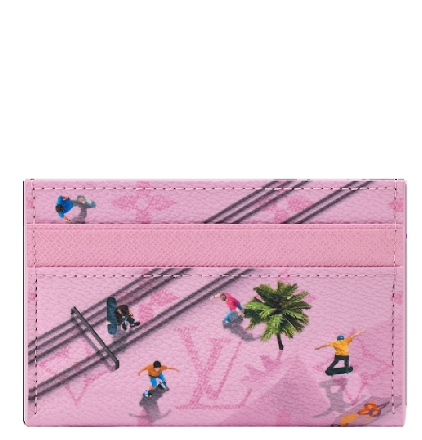  Ví Louis Vuitton Double Card Holder 'Pink' 