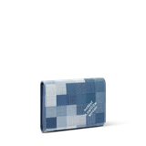  Ví Louis Vuitton Enveloppe Carte de Visite 'Blue' 