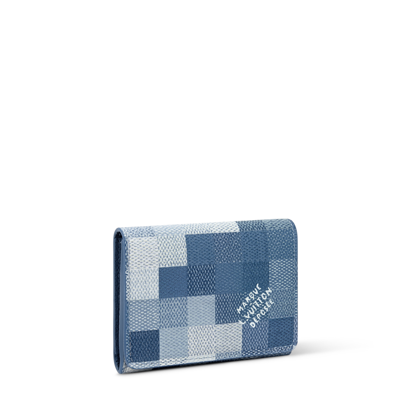  Ví Louis Vuitton Enveloppe Carte de Visite 'Blue' 