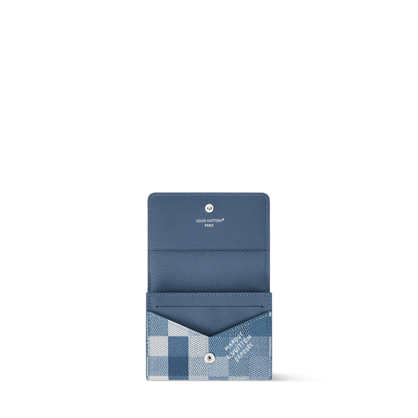  Ví Louis Vuitton Enveloppe Carte de Visite 'Blue' 