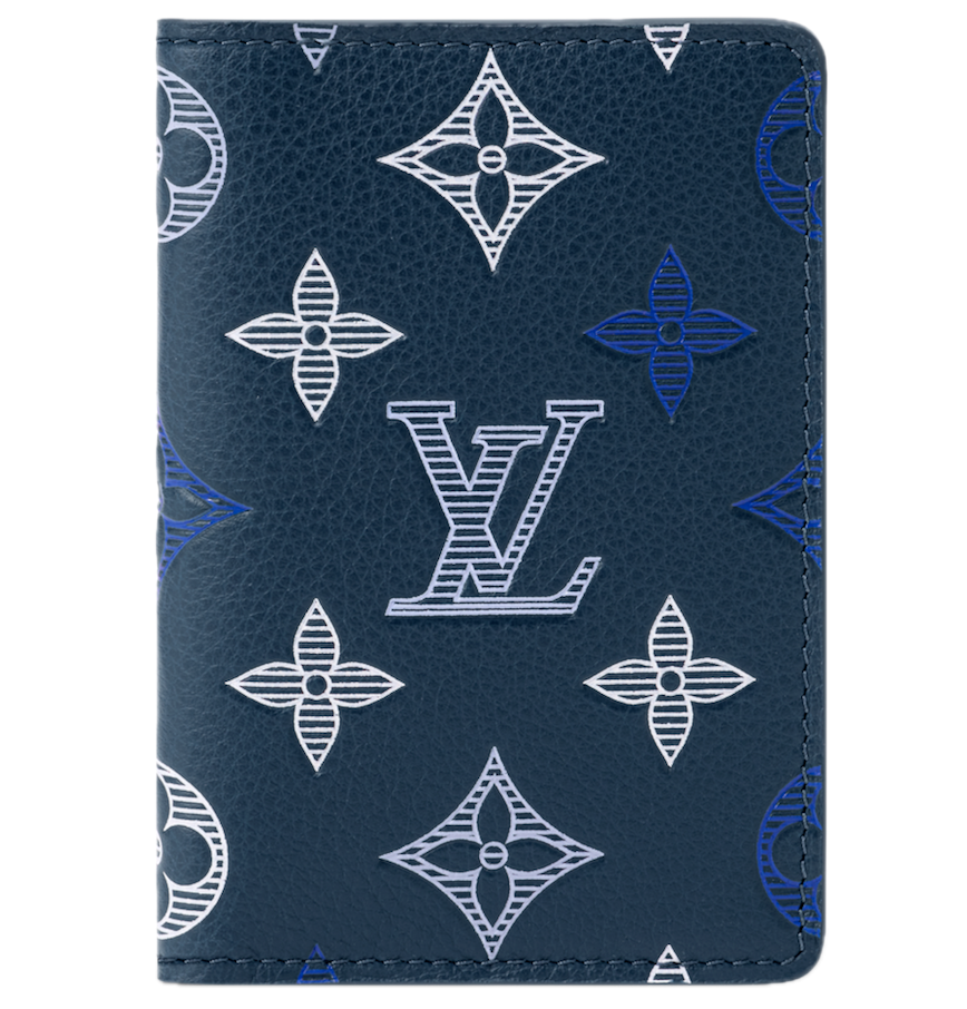  Ví Louis Vuitton Pocket Organiser 'Blue' 