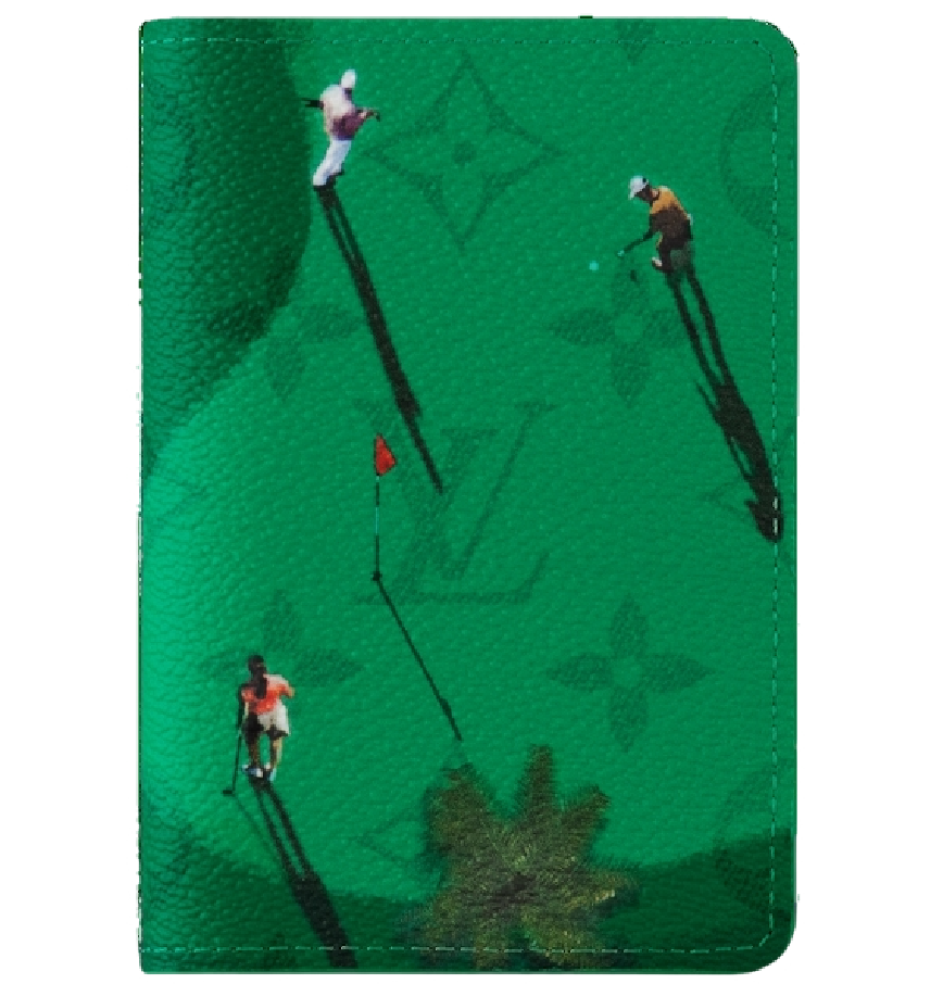  Ví Louis Vuitton Pocket Organiser 'Green' 