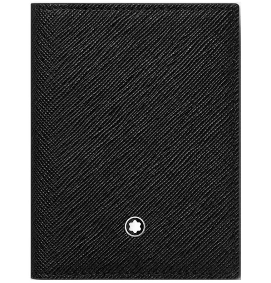  Ví Montblanc Sartorial Card Holder 4cc 'Black' 