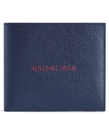  Ví Nam Balenciaga Cash Square Folded Coin Wallet 'Navy' 