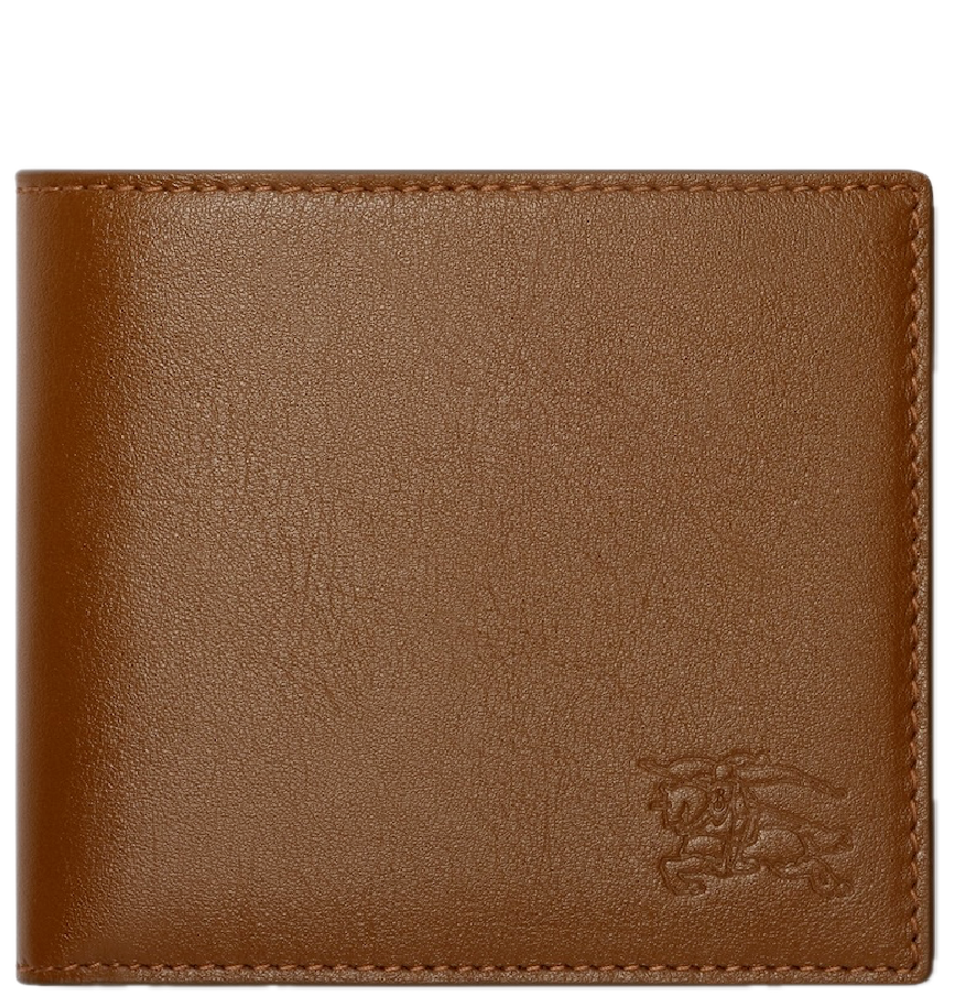  Ví Nam Burberry Pop Check Bifold Wallet 'Brown' 
