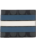  Ví Nam Coach Slim Billfold Wallet 'Denim' 