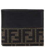  Ví Nam Fendi FF Jacquard Wallet 'Brown' 