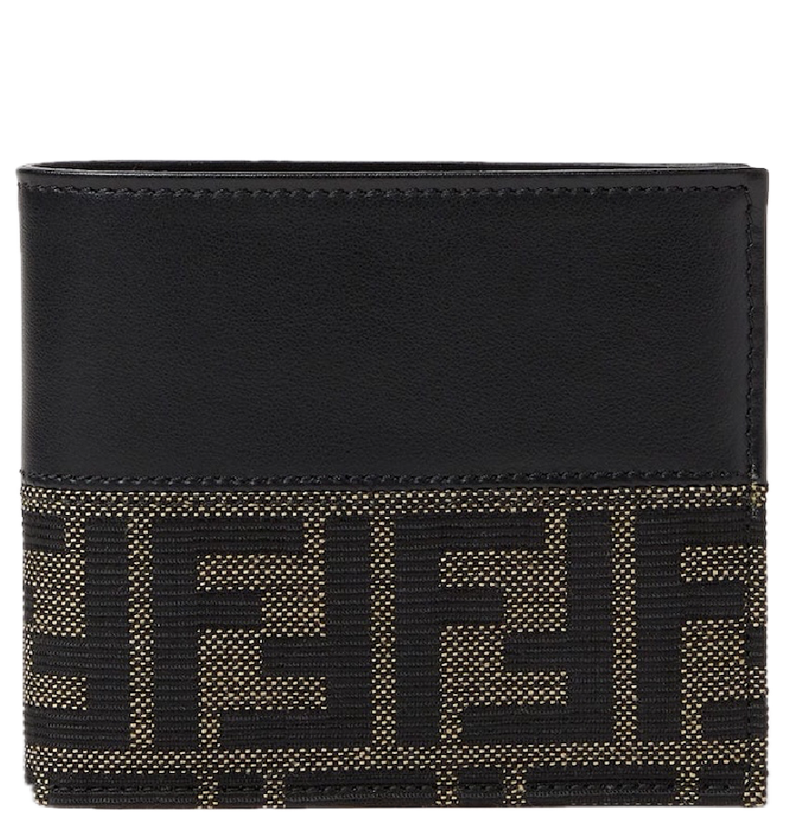  Ví Nam Fendi FF Jacquard Wallet 'Brown' 