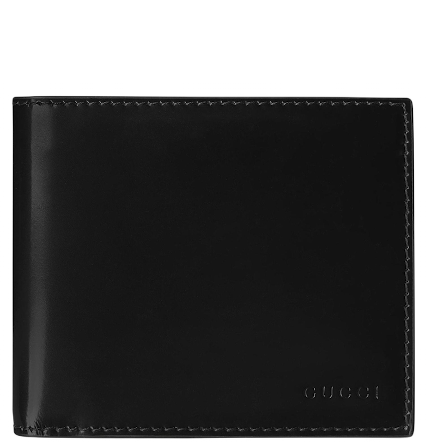 Ví Nam Gucci Leather Wallet 'Black' 