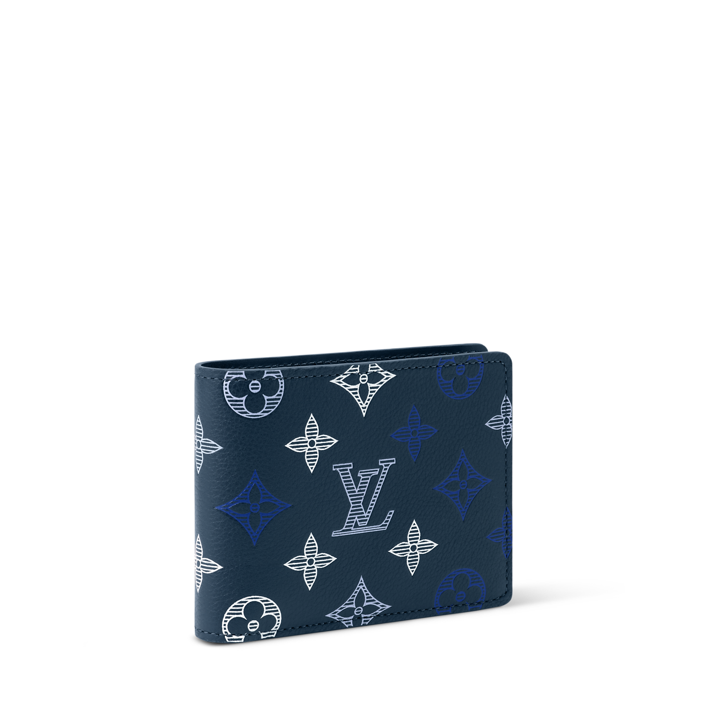  Ví Nam Louis Vuitton Multiple Wallet 'Navy' 