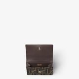  Ví Nữ Fendi Tube Card Case 'Brown' 