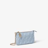  Ví Nữ Fendi Tube Pouch 'Blue' 