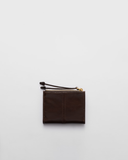  Ví Nữ Prada Small Leather Wallet 'Dark Brown' 
