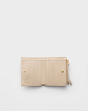  Ví Nữ Prada Small Leather Wallet 'Travertine Stone' 