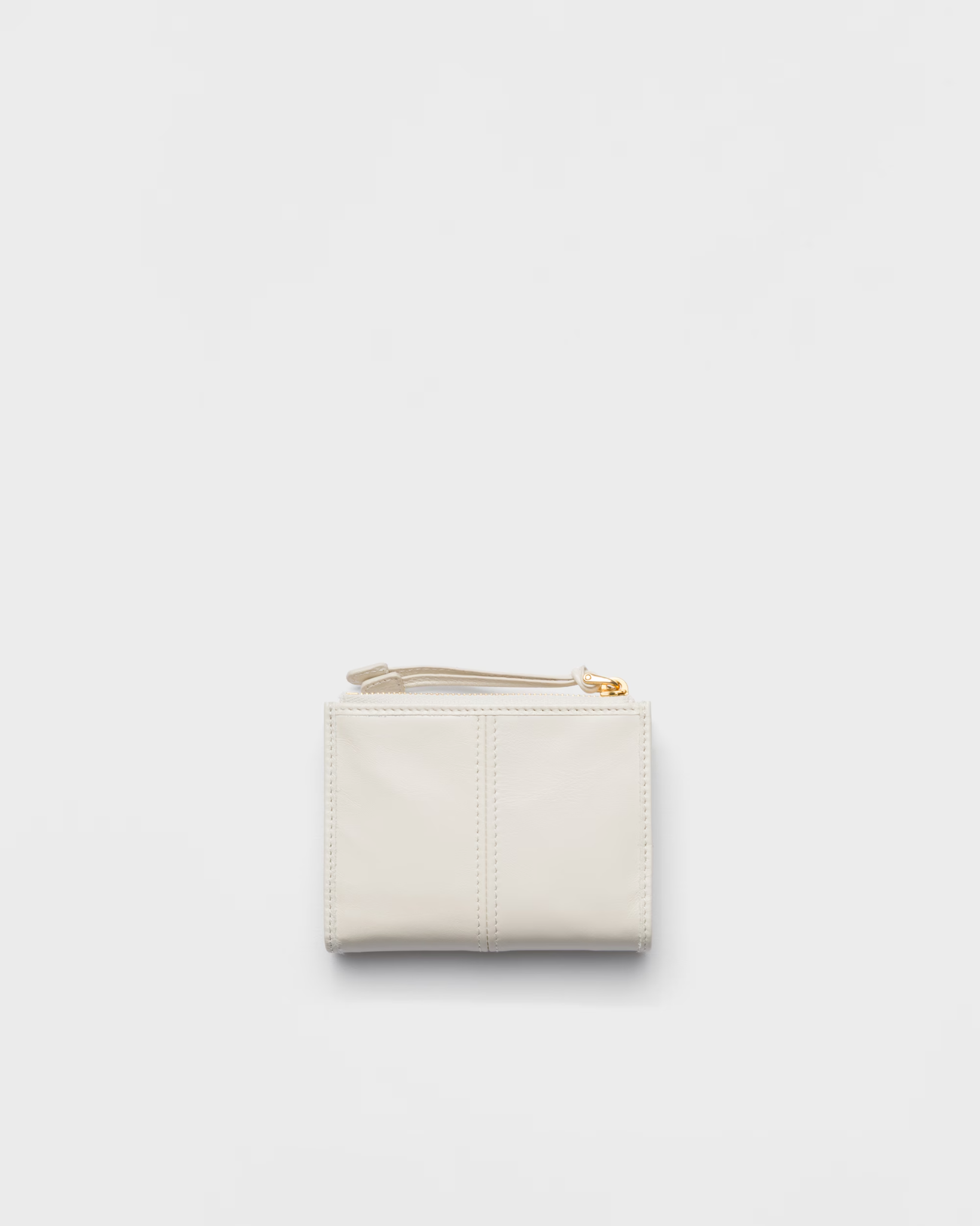  Ví Nữ Prada Small Leather Wallet 'White' 