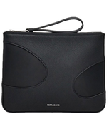  Ví Salvatore Ferragamo Leather Wallet 'Black' 
