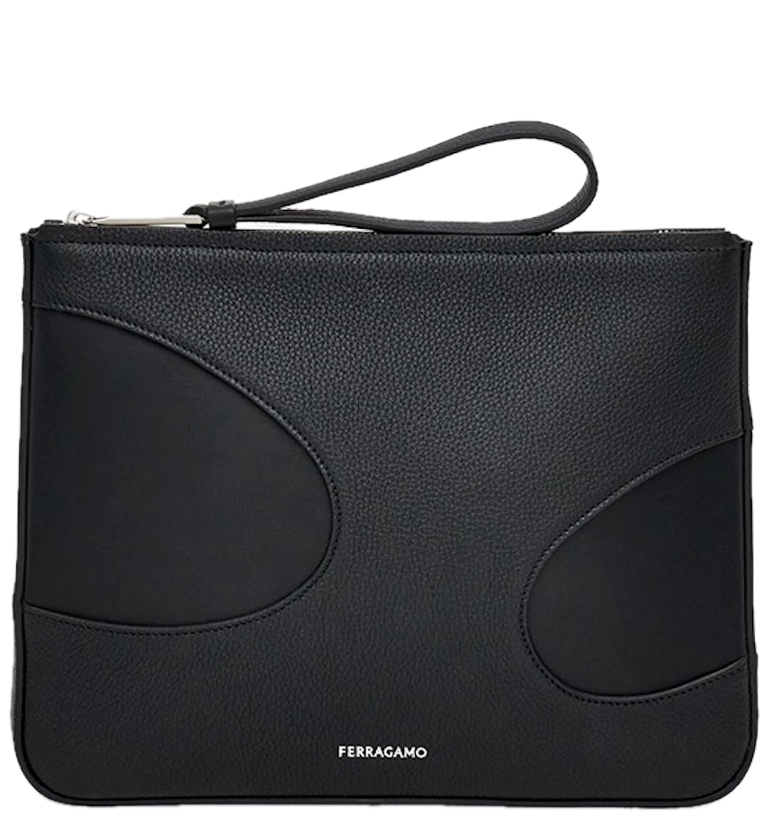  Ví Salvatore Ferragamo Leather Wallet 'Black' 