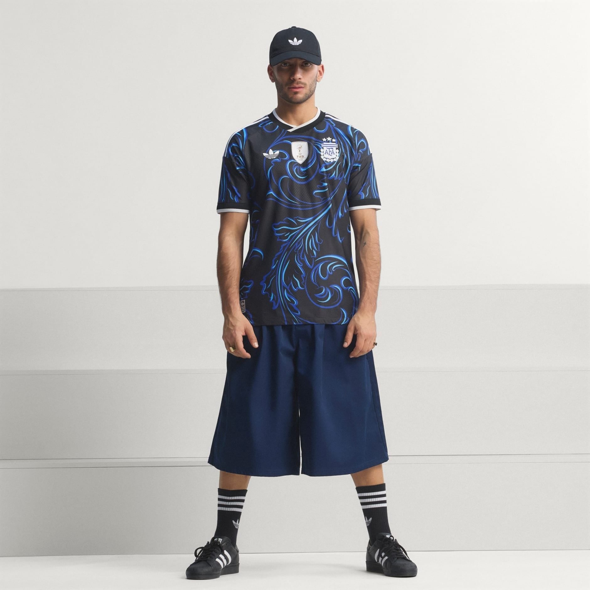  Áo Adidas Argentina 26 Away Authentic Jersey 'Navy' 