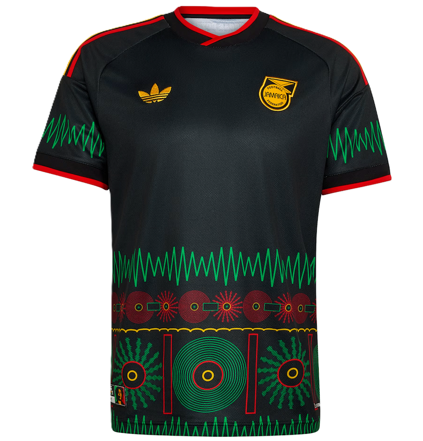  Áo Adidas Jamaica 26 x Bob Marley Away Jersey 'Black' 