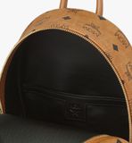  Balo MCM Stark Side Studs Backpack 'Cognac' 