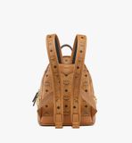  Balo MCM Stark Side Studs Backpack 'Cognac' 