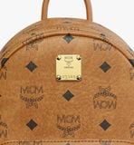 Balo MCM Stark Side Studs Backpack 'Cognac' 