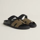  Dép Nam Hermes Chypre Sandal 'Vert Toundra' 