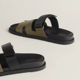  Dép Nam Hermes Chypre Sandal 'Vert Toundra' 