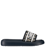  Dép Nữ Dior Dioriviera Dway Slide 'Deep Blue' 