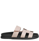  Dép Nữ Hermes Chypre Sandal 'Rose Porcelaine' 