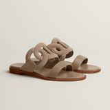 Dép Nữ Hermes Lagune Sandal 'Beige Sable' 