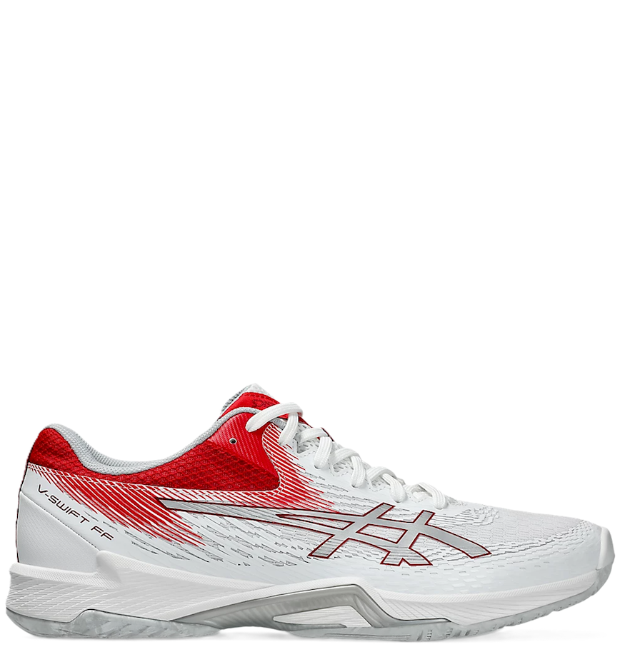  Giày Nam Asics V-Swift FF 4 'White Classic Red' 