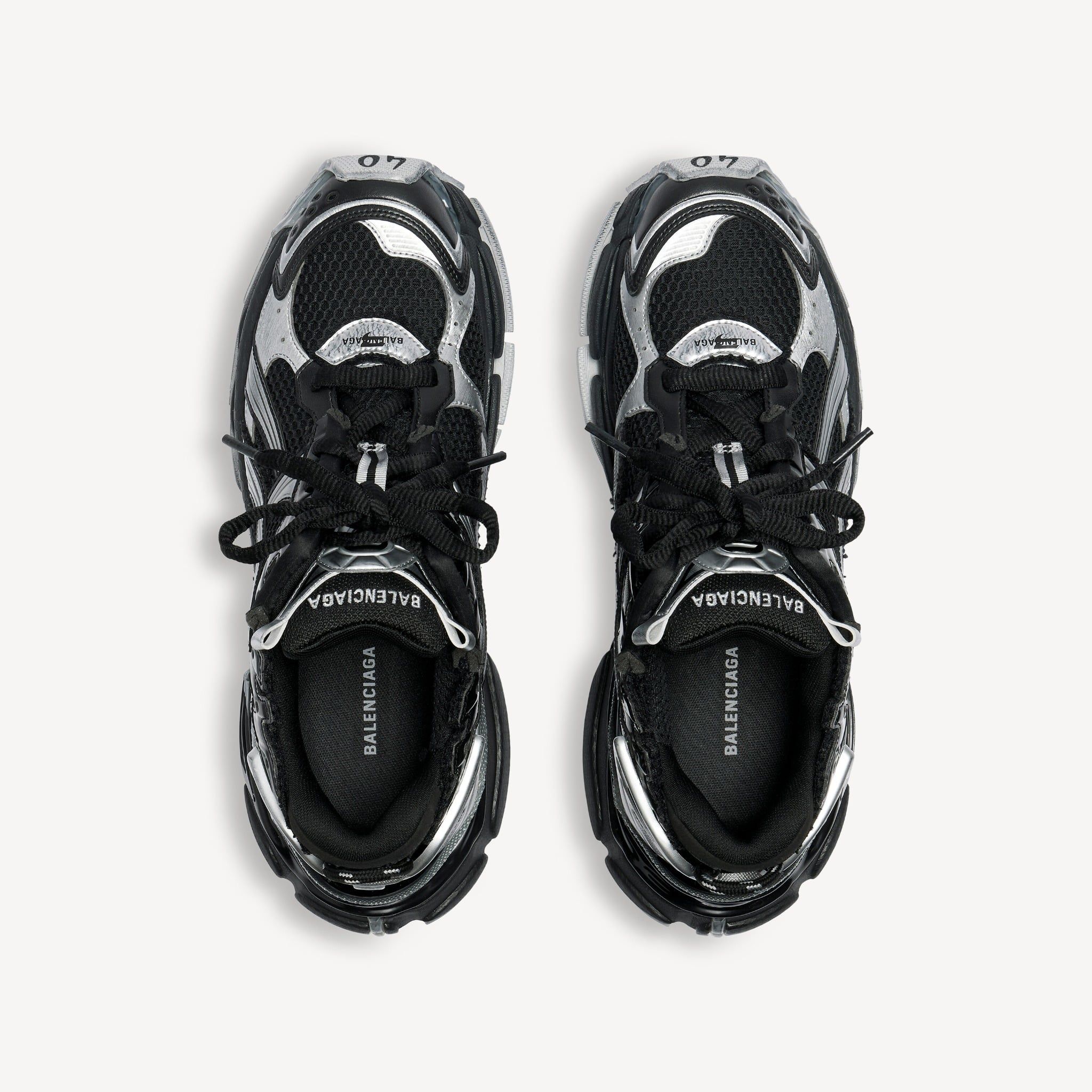  Giày Nam Balenciaga Runner Sneaker 'Black' 