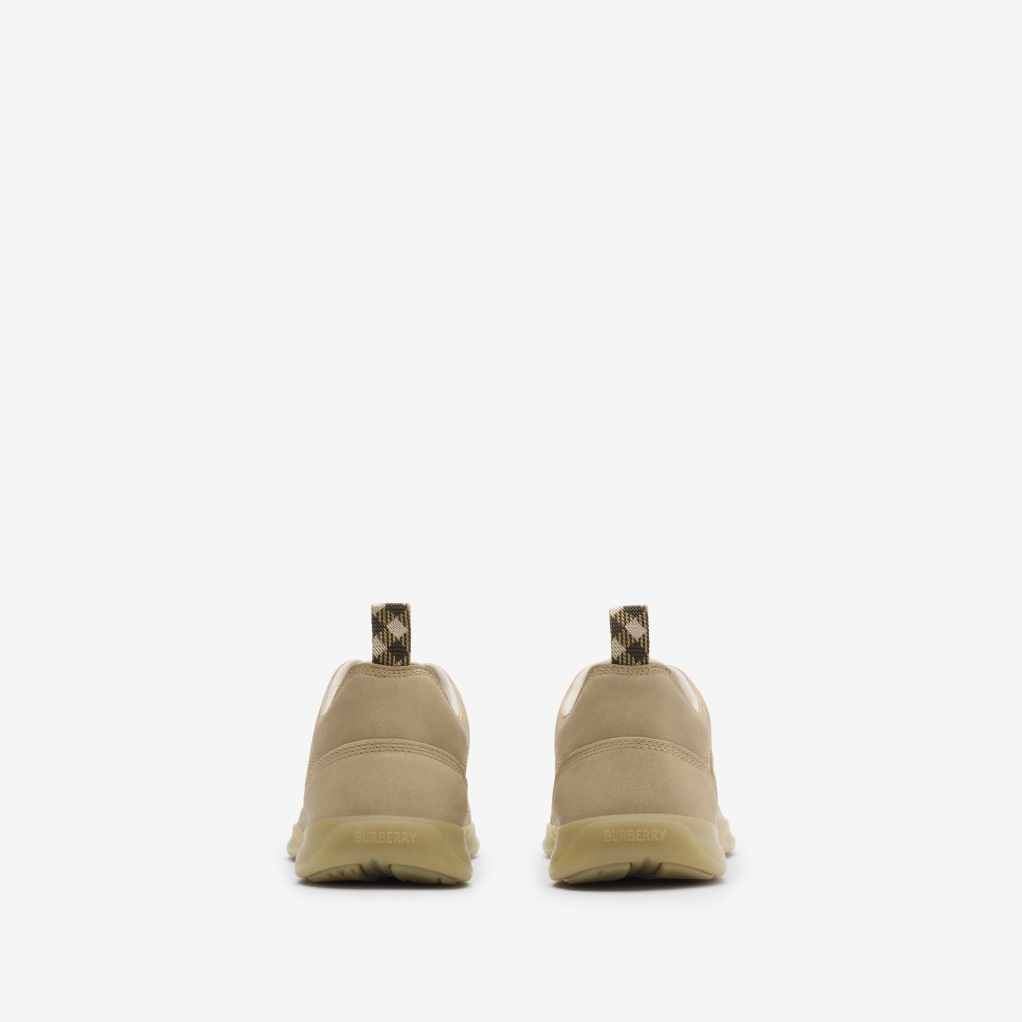  Giày Nam Burberry Leather Matrix Sneakers 'Stock' 