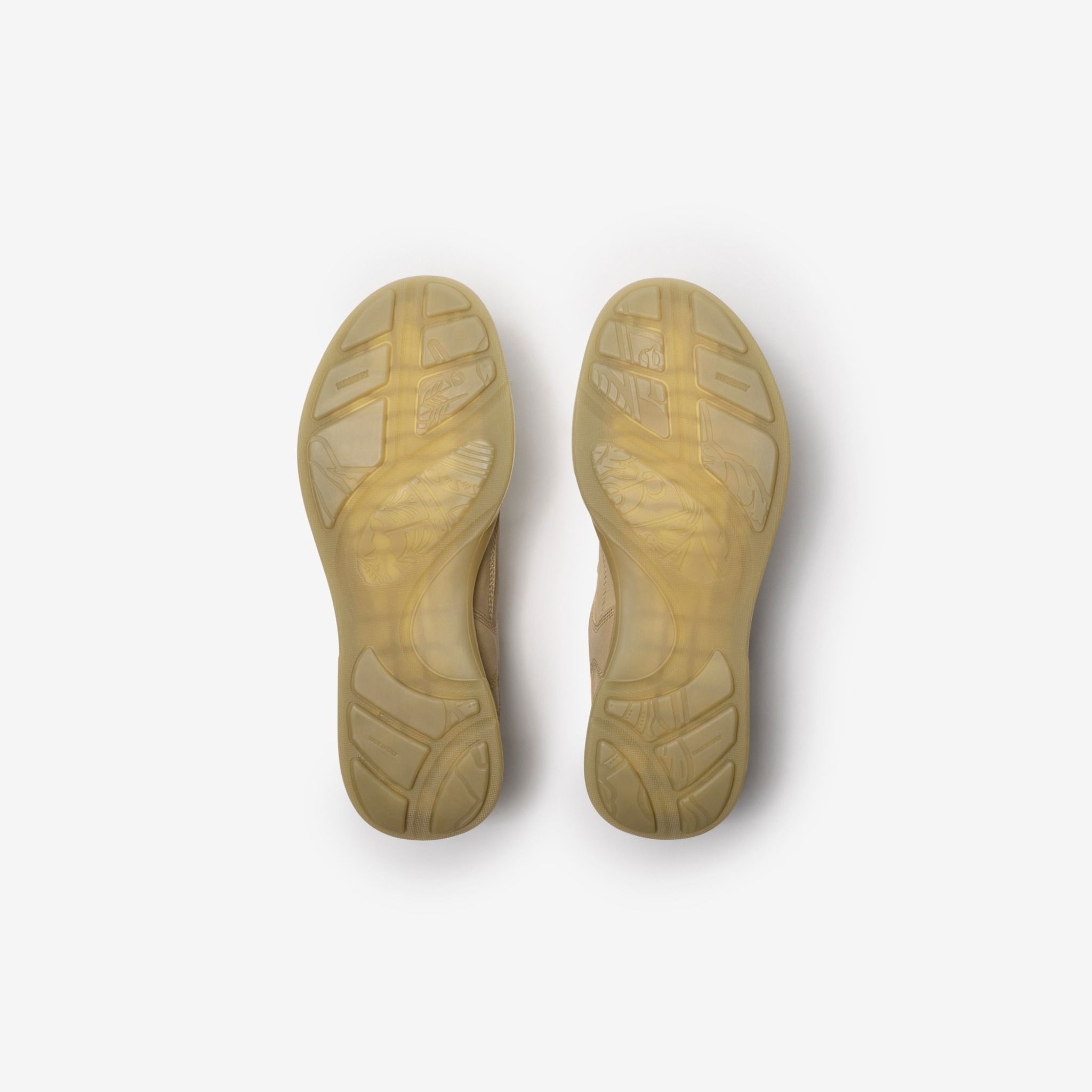  Giày Nam Burberry Leather Matrix Sneakers 'Stock' 