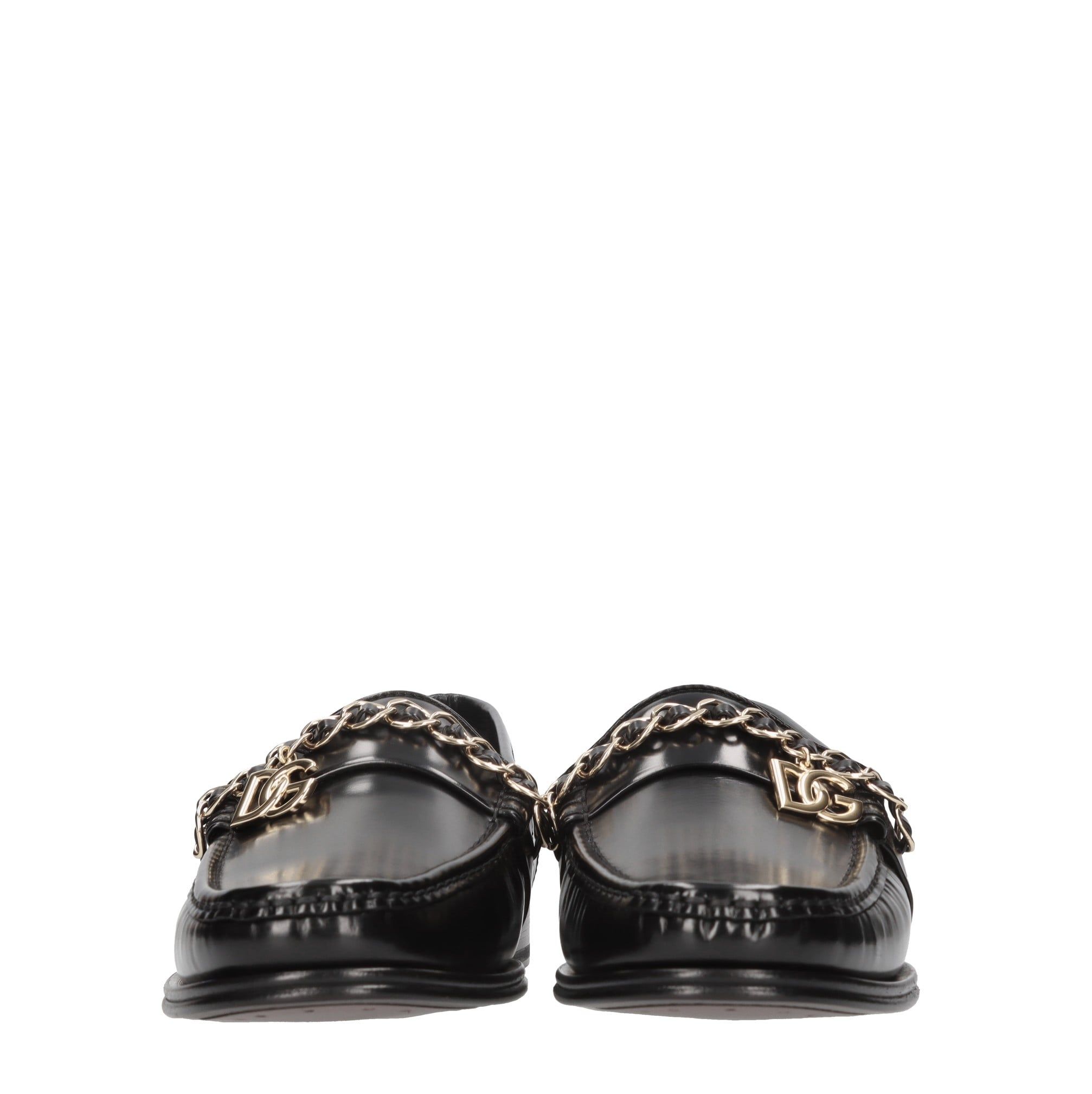  Giày Nam Dolce & Gabbana Chain-trim 'Black' 
