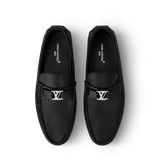  Giày Nam Louis Vuitton Hockenheim Moccasins 'Black' 