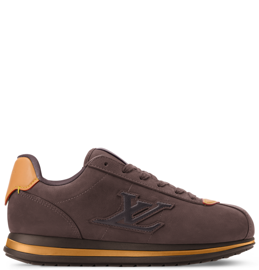  Giày Nam Louis Vuitton LV Buttersoft Trainers 'Brown' 