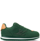  Giày Nam Louis Vuitton LV Buttersoft Trainers 'Green' 