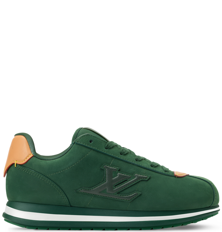  Giày Nam Louis Vuitton LV Buttersoft Trainers 'Green' 