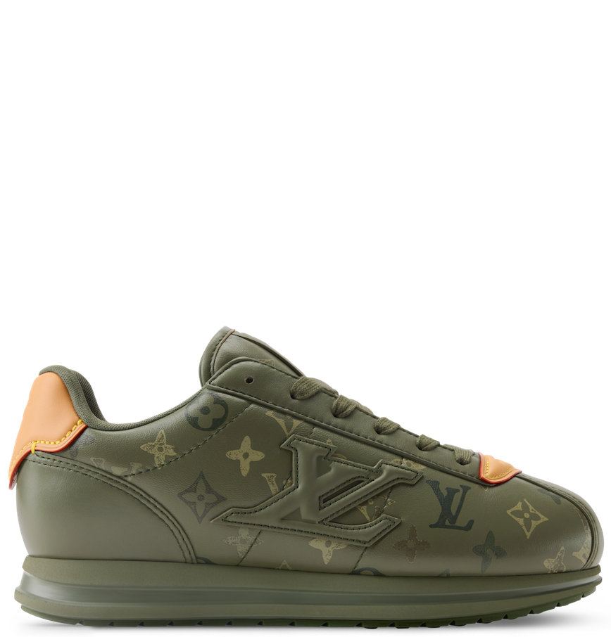  Giày Nam Louis Vuitton LV Buttersoft Trainers 'Khaki' 